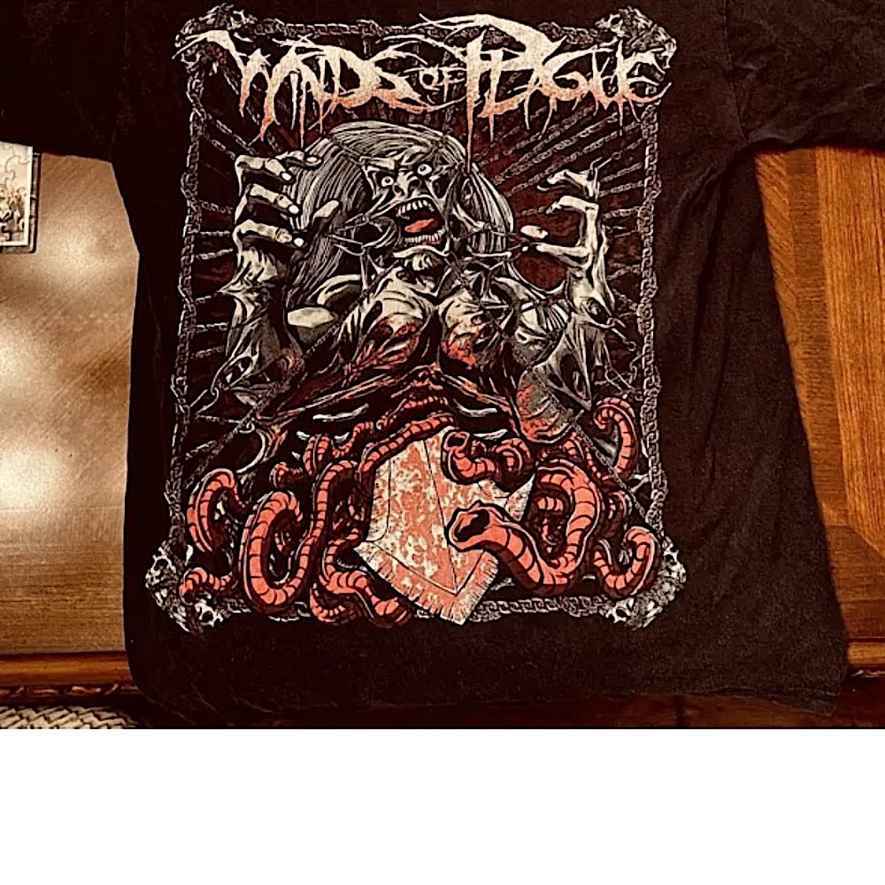 🧨 "WINDS OF PLAGUE” BAND T-SHIRT (SEND ANY OFFERS OVER $13‼️) 🧨 - Picture 4 of 6